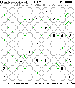 Puzzle shown is for 20260813.
