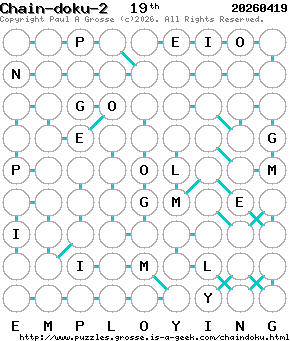 Puzzle shown is for 20260419.