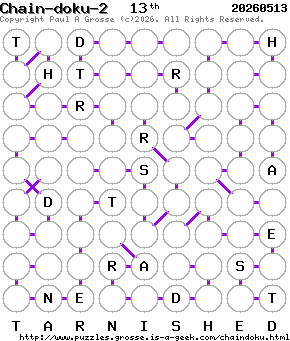 Puzzle shown is for 20260513.
