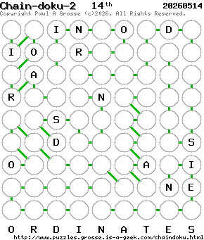 Puzzle shown is for 20260514.
