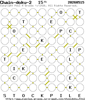 Puzzle shown is for 20260515.