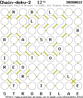 Puzzle shown is for 20260612.