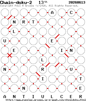 Puzzle shown is for 20260613.