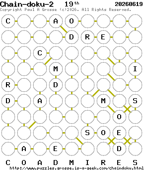 Puzzle shown is for 20260619.