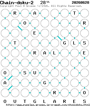 Puzzle shown is for 20260628.