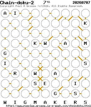Puzzle shown is for 20260707.