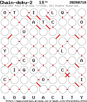Puzzle shown is for 20260718.