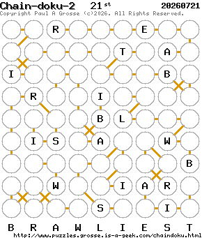Puzzle shown is for 20260721.