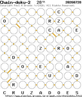 Puzzle shown is for 20260728.