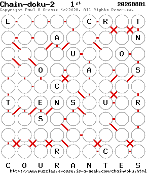 Puzzle shown is for 20260801.