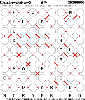 Puzzle shown is for 20260808.
