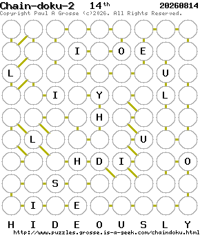 Puzzle shown is for 20260814.
