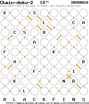 Puzzle shown is for 20260818.