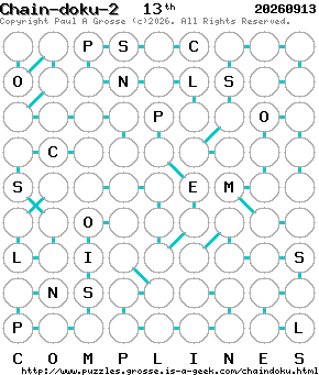 Puzzle shown is for 20260913.