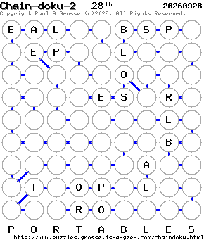 Puzzle shown is for 20260928.