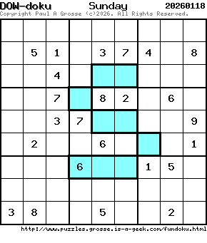 Puzzle shown is for 20260118.