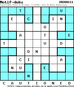 Puzzle shown is for 20260111.