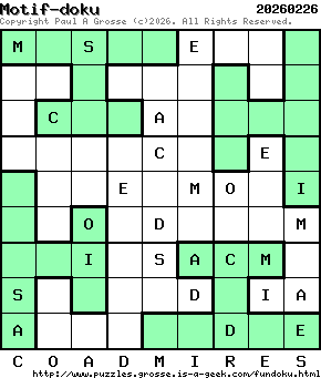 Puzzle shown is for 20260226.