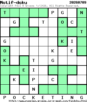 Puzzle shown is for 20260709.