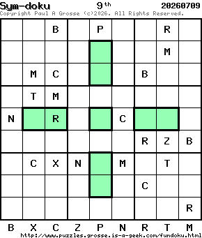 Puzzle shown is for 20260709.