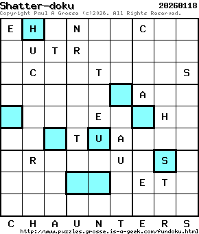 Puzzle shown is for 20260118.