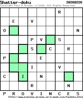 Puzzle shown is for 20260226.