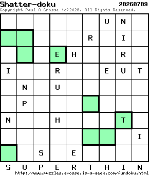 Puzzle shown is for 20260709.