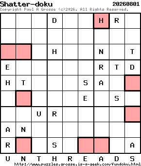 Puzzle shown is for 20260801.