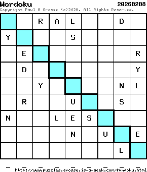 Puzzle shown is for 20260208.